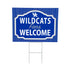University of Kentucky Coroplast Yard Sign, "Fans Welcome"