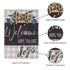 Dogs and Checks Garden Burlap Flag