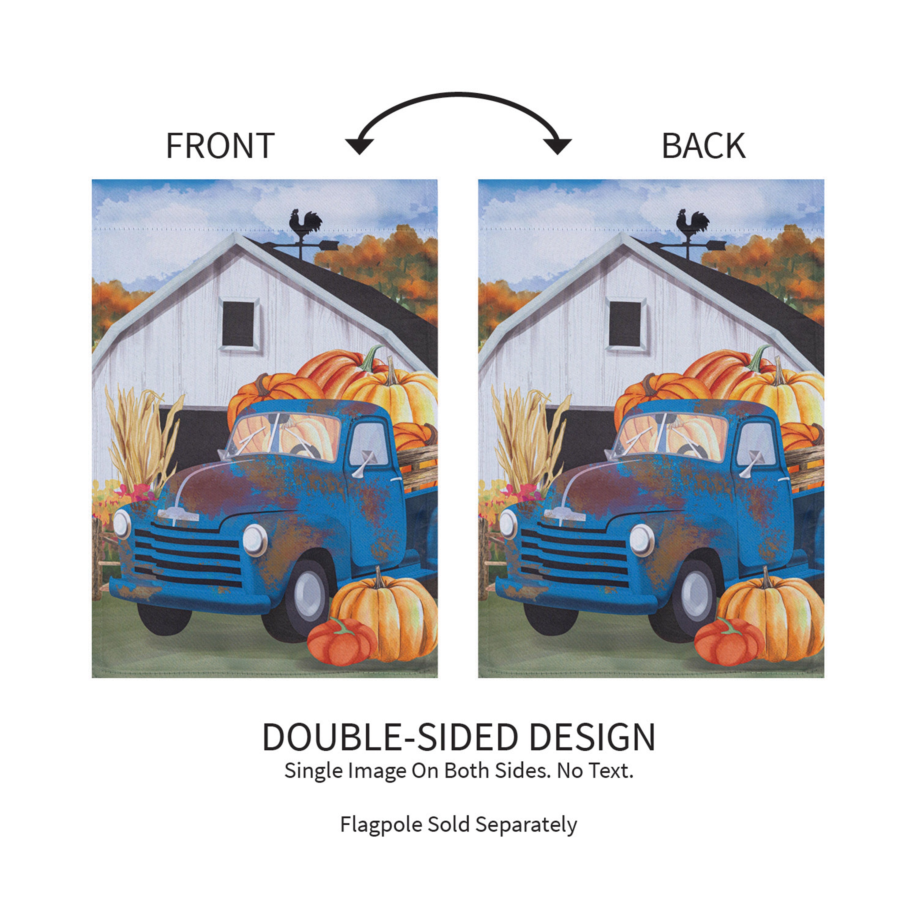 Barns & Harvest Suede Garden Flag