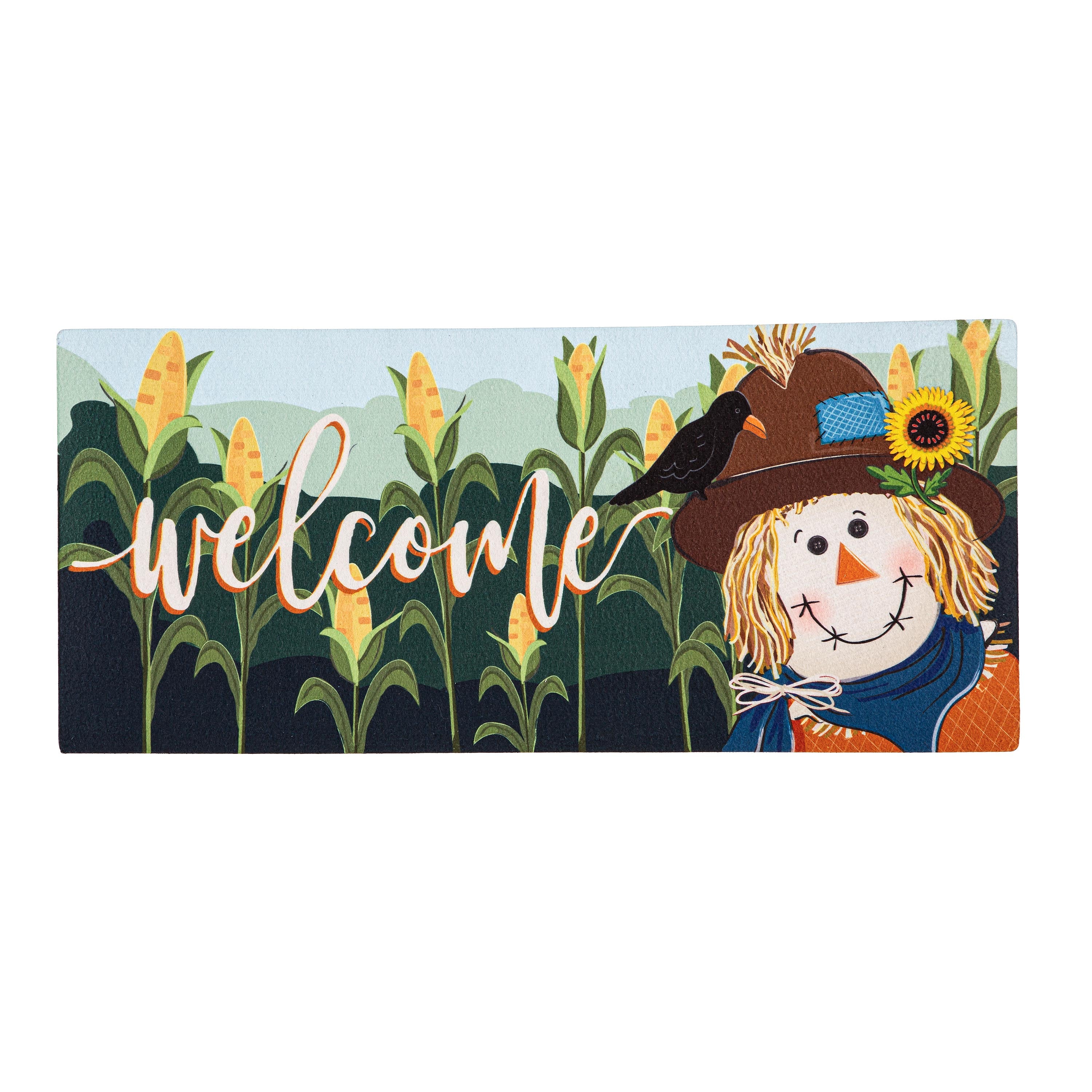 Scarecrow and Friend Sassafras Switch Mat