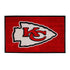 3'x5'  Large USA Indoor Outdoor Outdoor Entryway Mat, Kansas City Chiefs