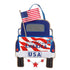 Patriotic Door Decor and Sassafras Mat Set