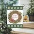 Christmas Cardinal Moire Garden Flag