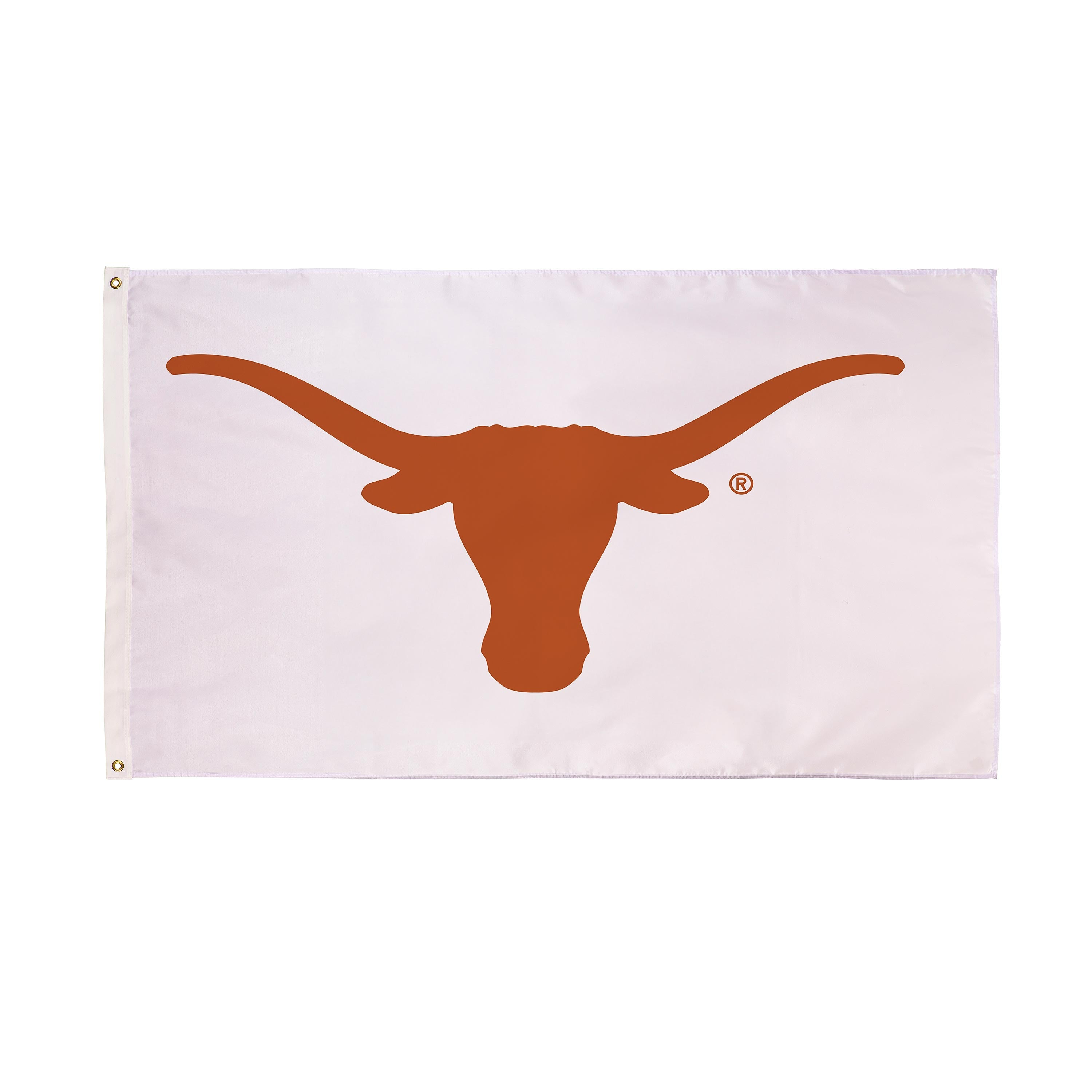 3'x5' Single Sided Flag w/ 2 Grommets, University of Texas