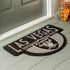 NFL Shaped Coir Door Mat, Raiders