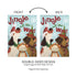 Jingle All the Way Suede Garden Flag