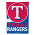 Texas Rangers Burlap House Flag