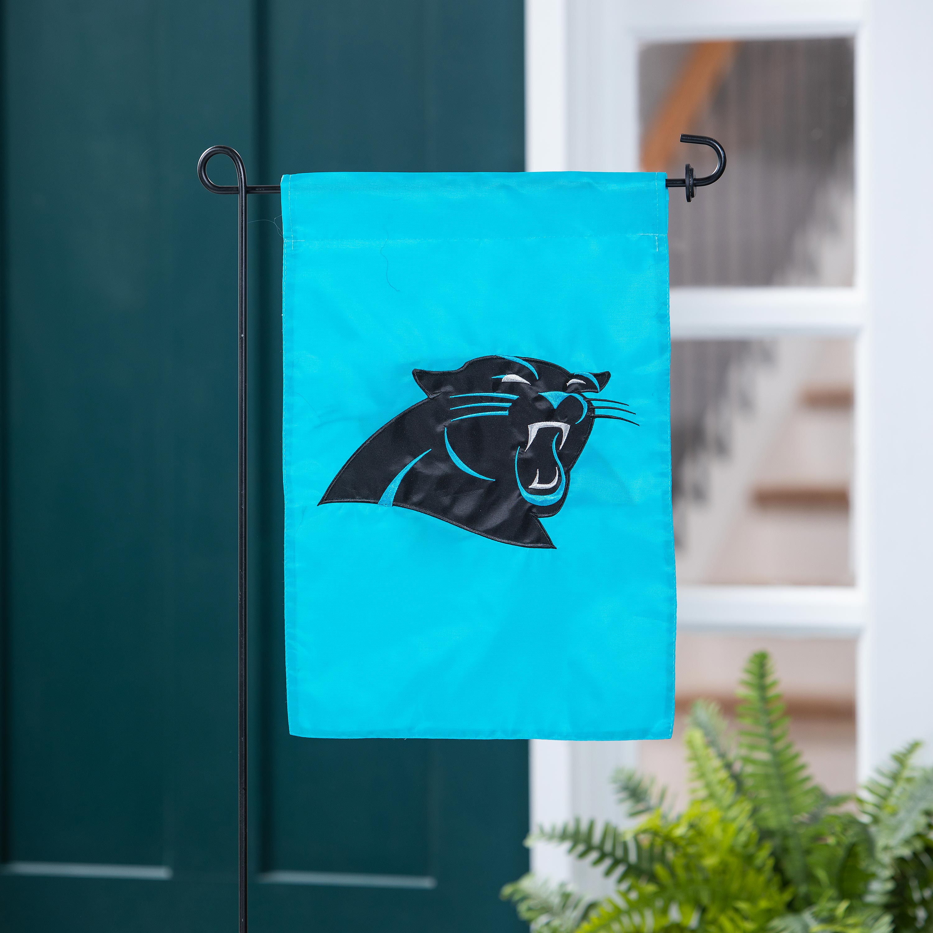 Applique Flag, Gar., Carolina Panthers