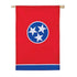 Tennessee State Flag House Applique Flag
