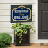 West Virginia University Coroplast Yard Sign, "Fans Welcome"