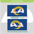 Los Angeles Rams Single Sided Flag with 2 Grommets, 3'x5'