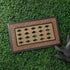 Brown Scroll Sassafras Mat Tray