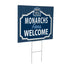 Old Dominion University Coroplast Yard Sign, "Fans Welcome"