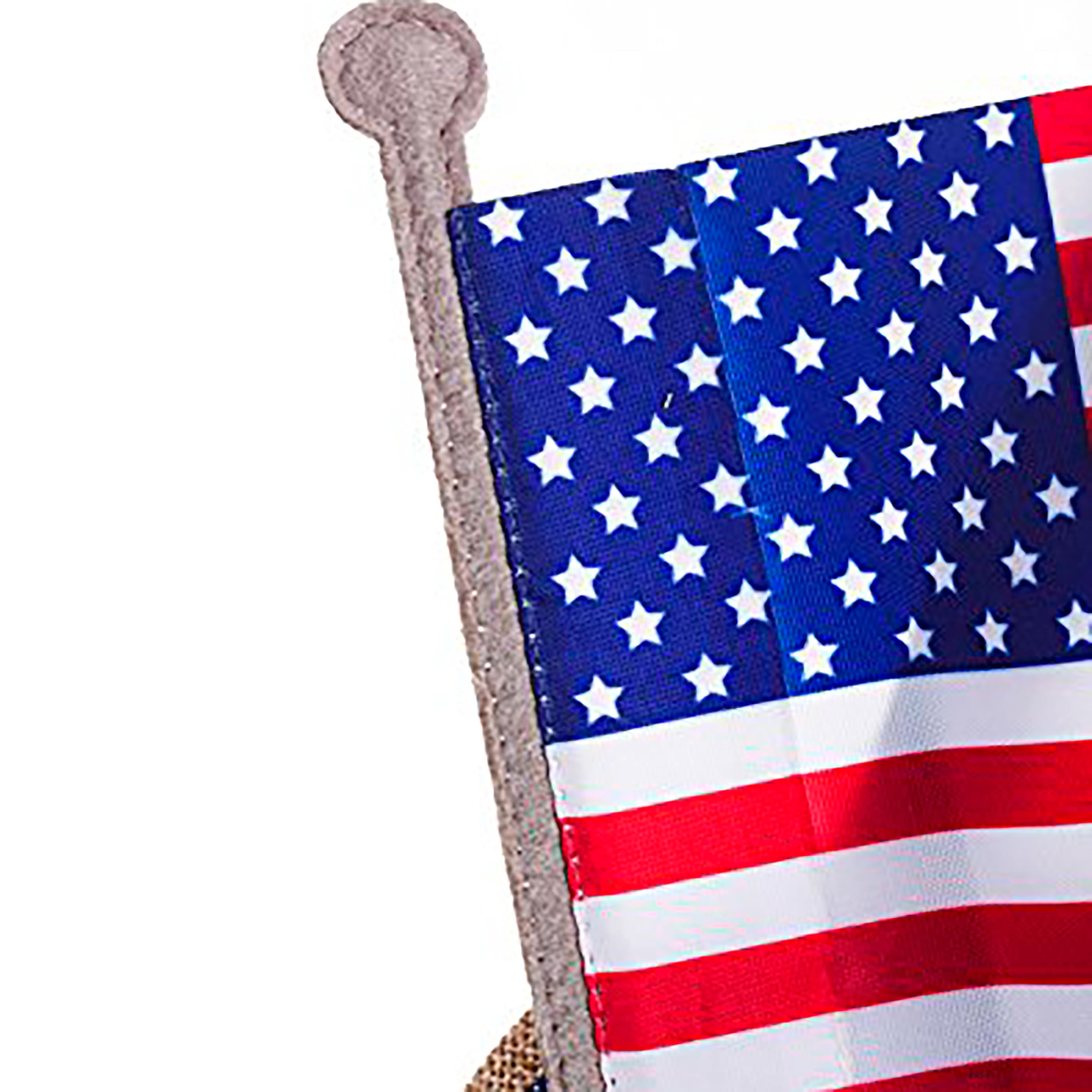 Patriotic Door Decor and Sassafras Mat Set