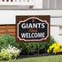 San Francisco Giants Coroplast Yard Sign, "Fans Welcome"