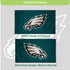 Philadelphia Eagles Single Sided Estate Flag with 2 Grommets, 3'x5'