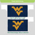 West Virginia University Single Sided Estate Flag with 2 Grommets, 3'x5'