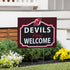 New Jersey Devils Coroplast Yard Sign, "Fans Welcome"
