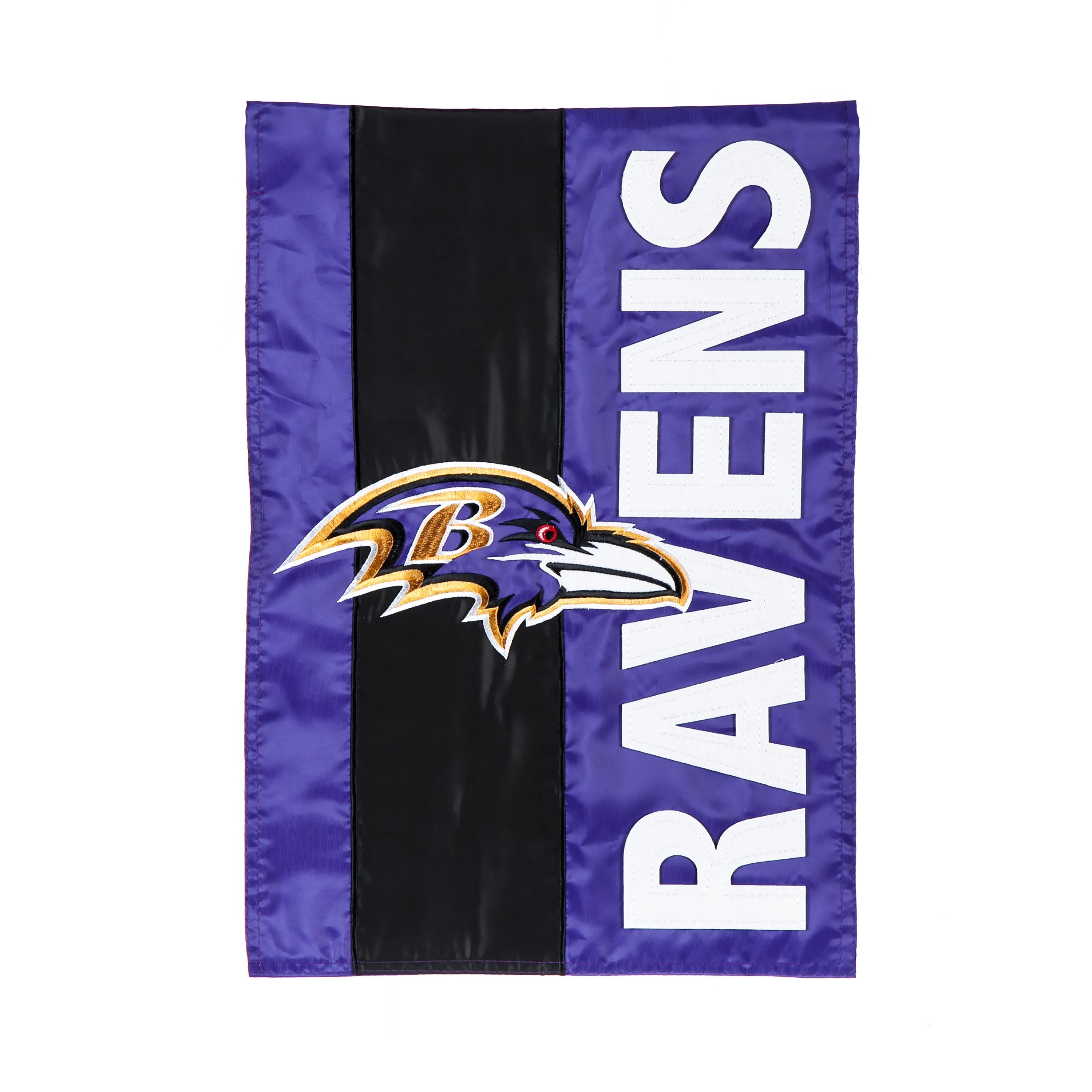 Baltimore Ravens Embellished Garden Flag
