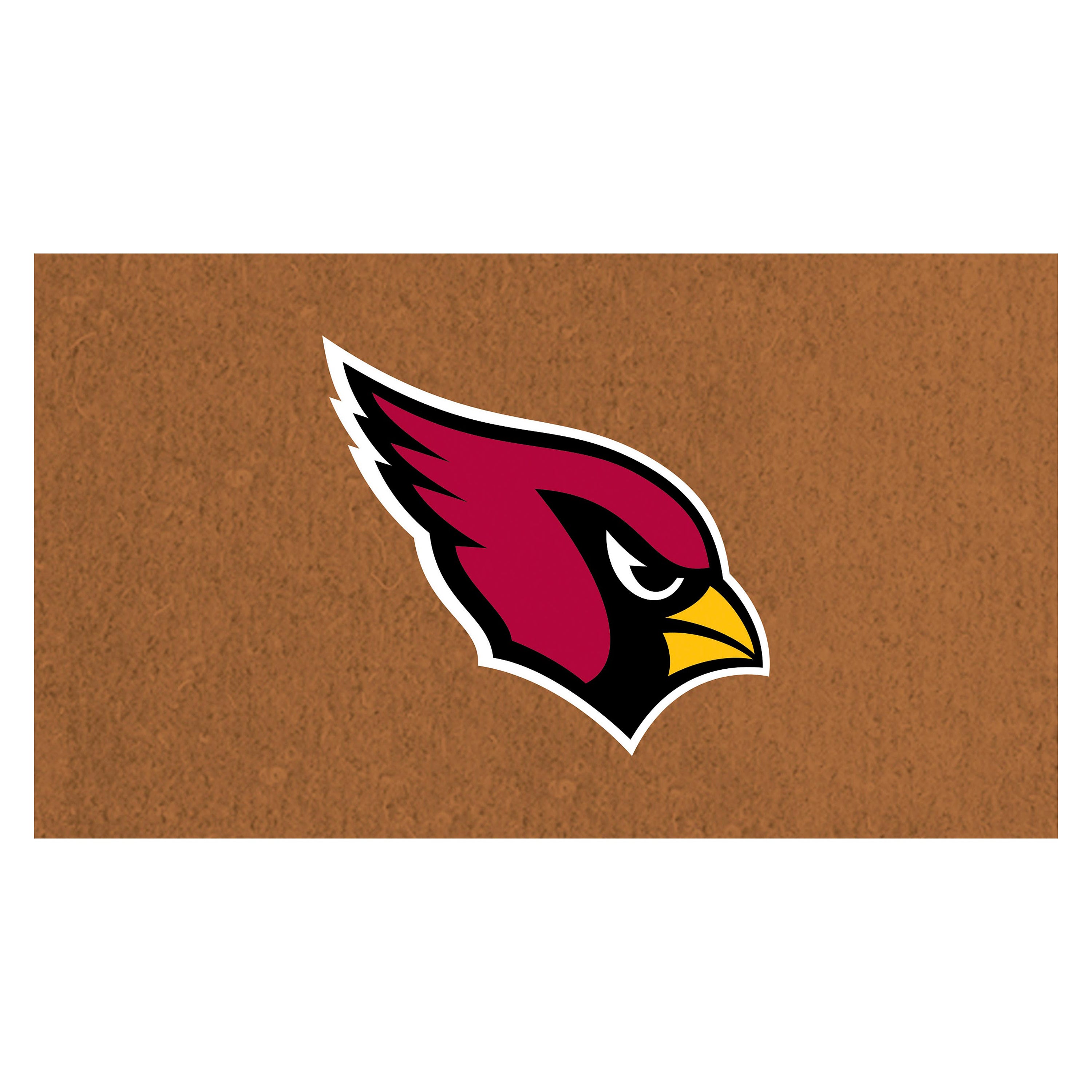 Coir Mat, 16"x28", Arizona Cardinals