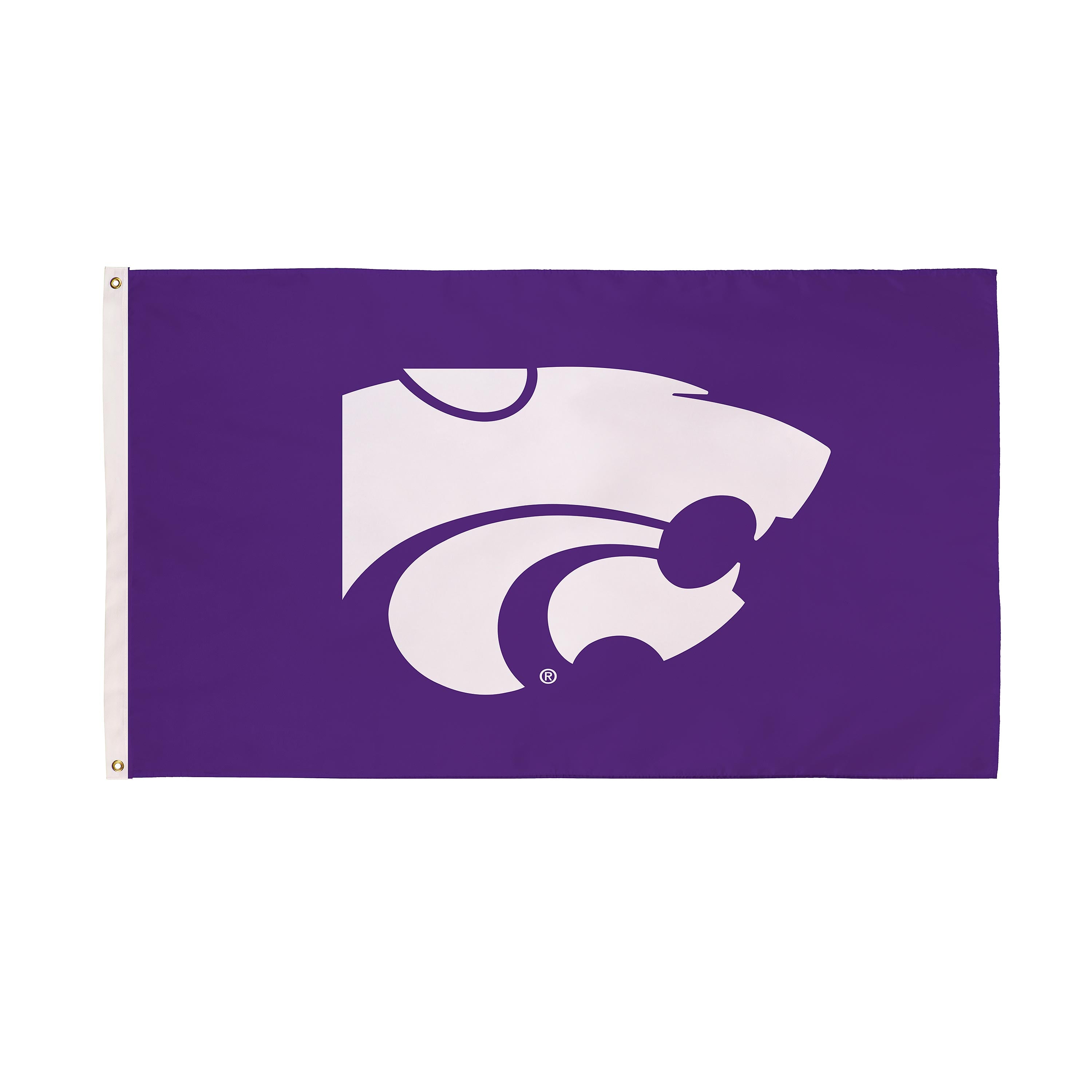 Kansas State University Single Sided Estate Flag with 2 Grommets, 3'x5'