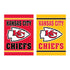Kansas City Chiefs Embossed Suede Garden Flag