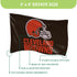 3'x5' Single Sided Flag w/ 2 Grommets, Cleveland Browns