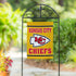 Kansas City Chiefs Embossed Suede Garden Flag