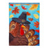 Turkey Time Applique House Flag