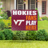 Virginia Tech Coroplast Yard Sign "Fans Play Here"