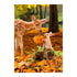 Faun And Bunny Suede Garden Flag