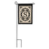 Cambridge Monogram Garden Applique Flag, Letter S