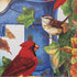 Where Birds Gather Suede Garden Flag