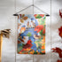 Where Birds Gather Suede Garden Flag
