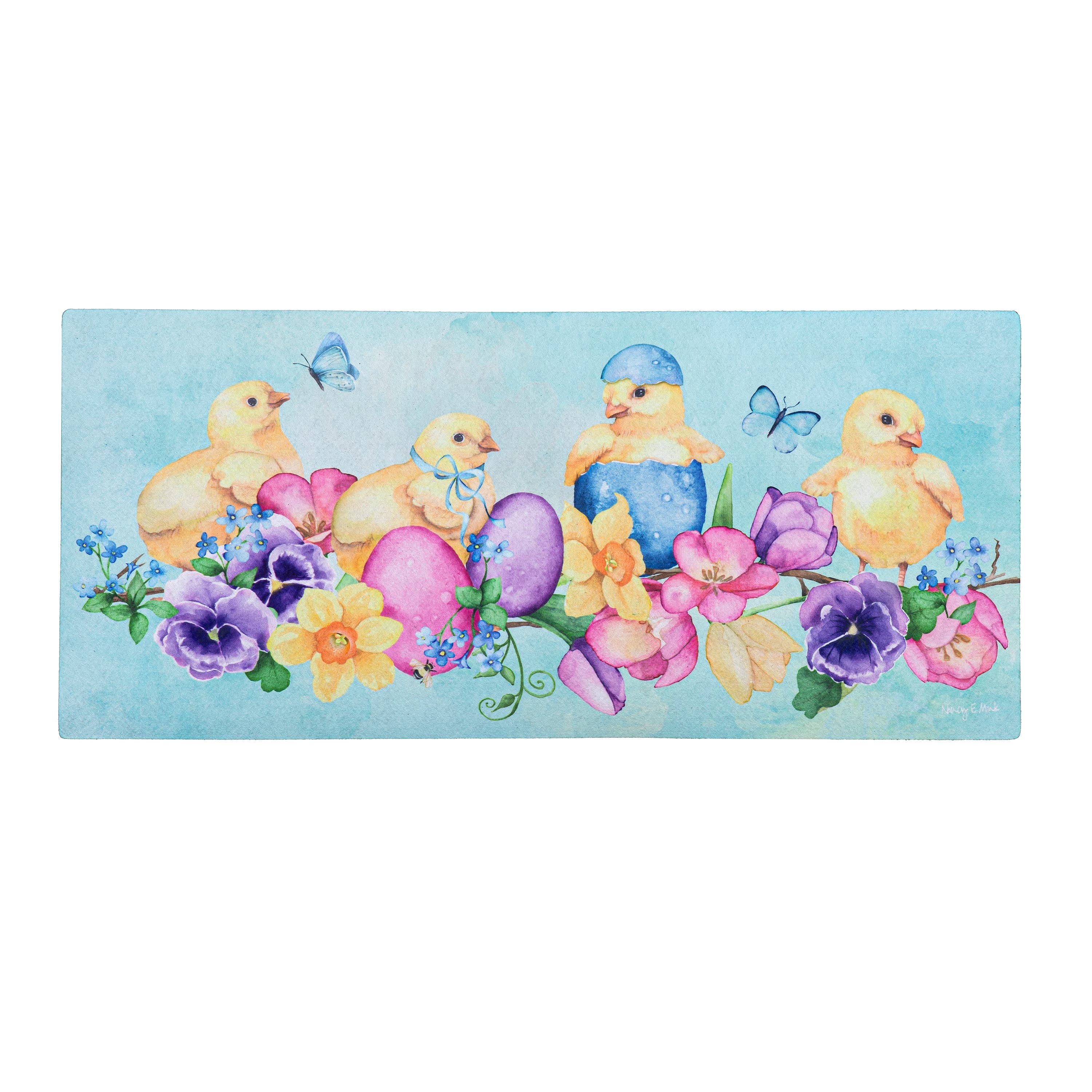 Spring Has Hatched Sassafras Switch Mat