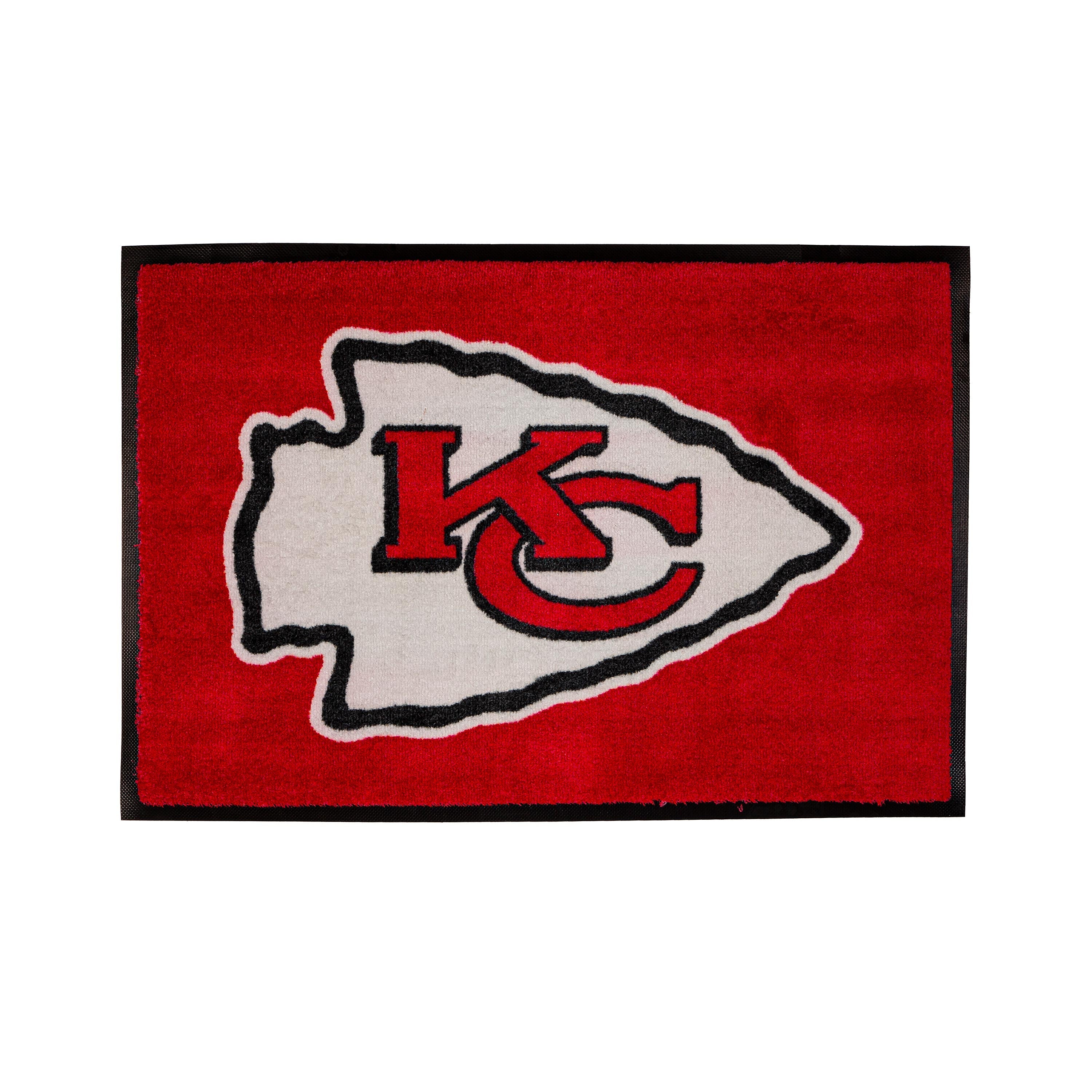 2'x3' USA Made Indoor/Outdoor Entryway Mat, Kansas City Chiefs