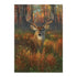 Gazing Autumn Buck Suede House Flag