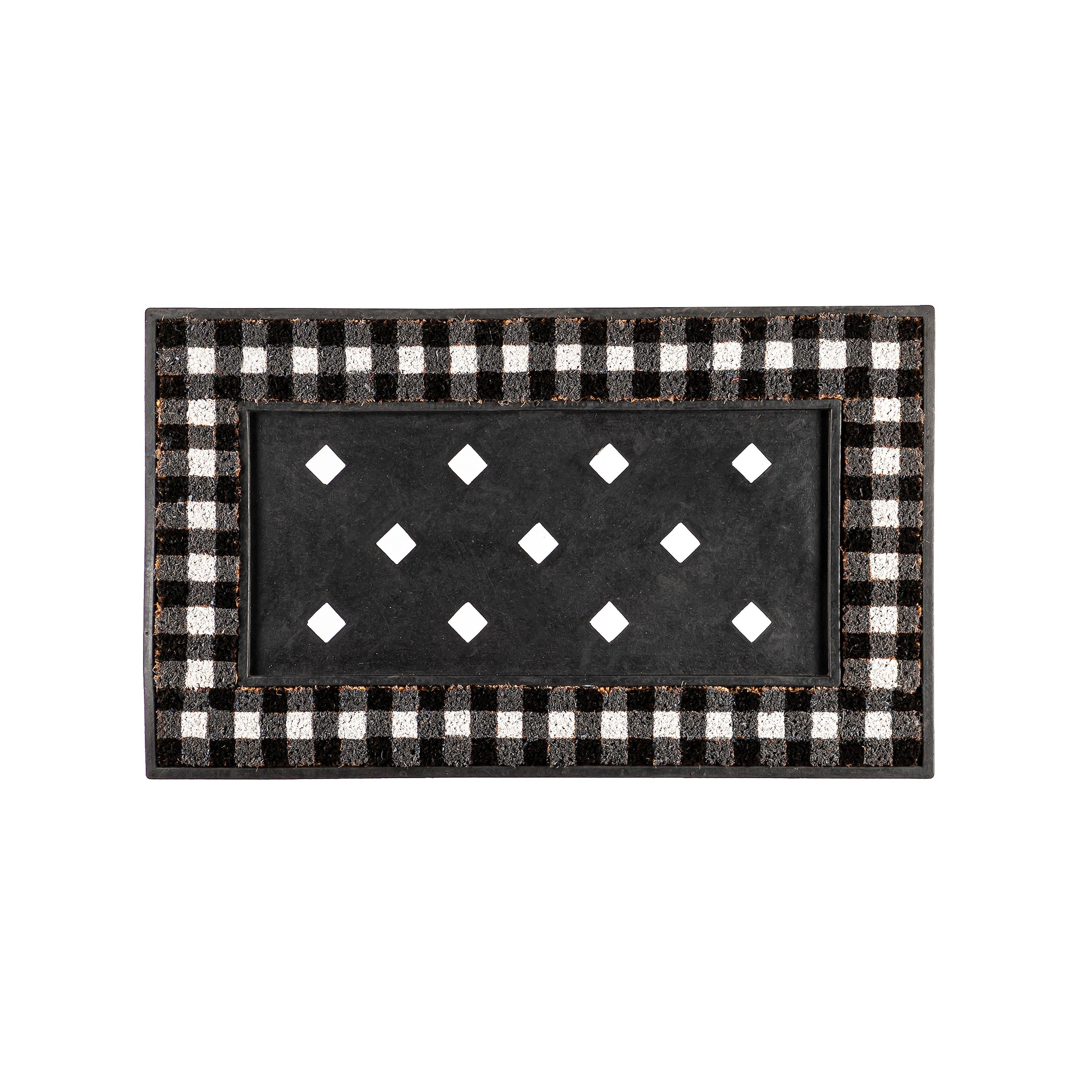 Buffalo Check Coir Sassafras Mat Tray