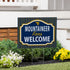 West Virginia University Coroplast Yard Sign, "Fans Welcome"
