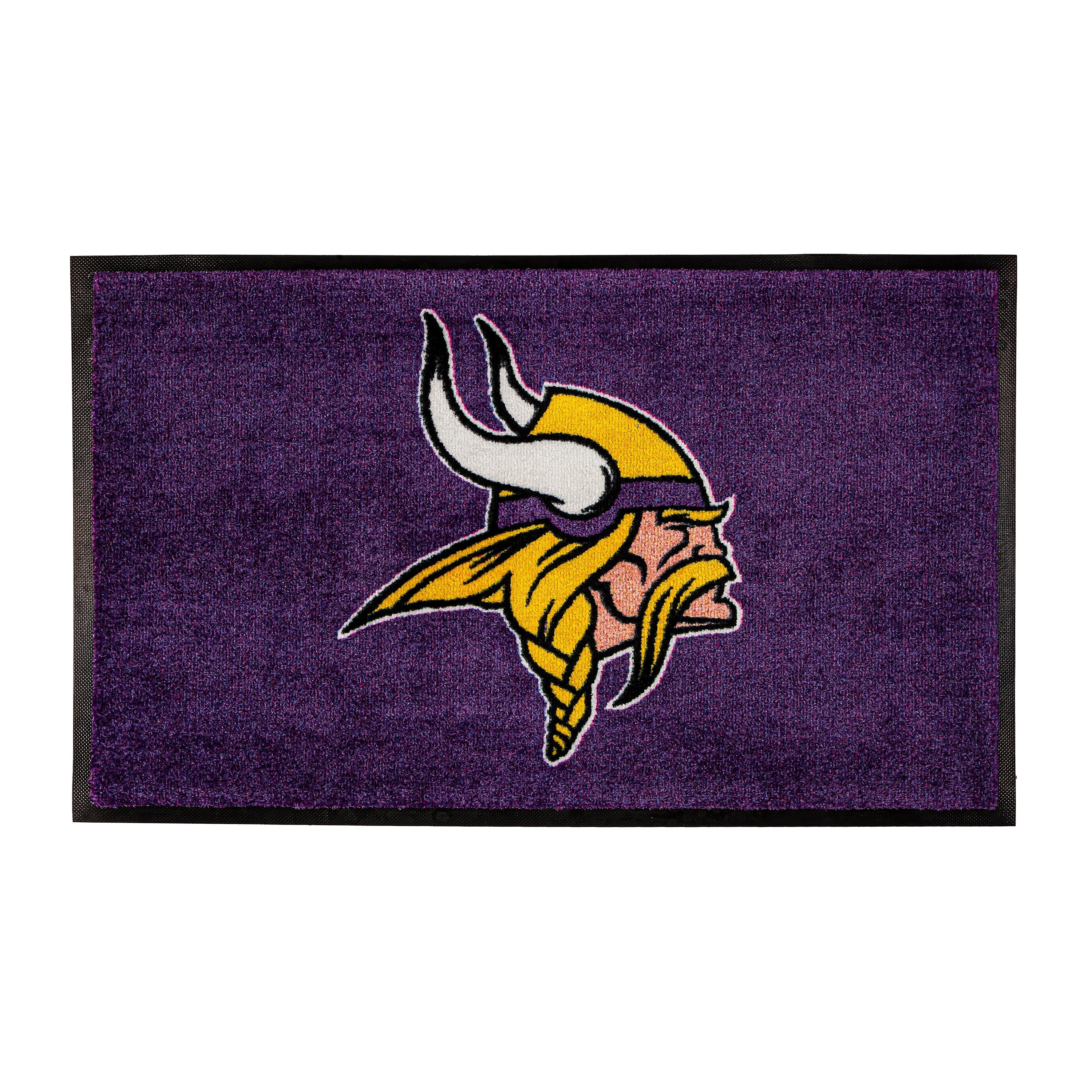 3'x5'  Large USA Indoor Outdoor Entryway Mat, Minnesota Vikings