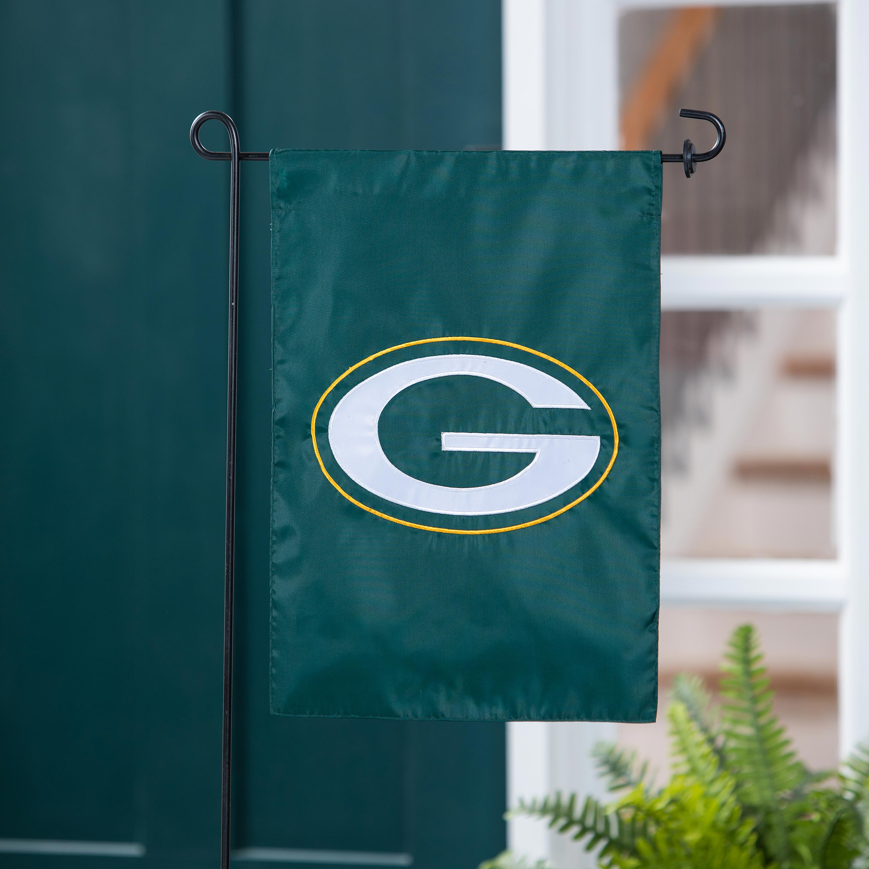 Applique Flag, Gar., Green Bay Packers