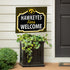 University of Iowa Coroplast Yard Sign, "Fans Welcome"
