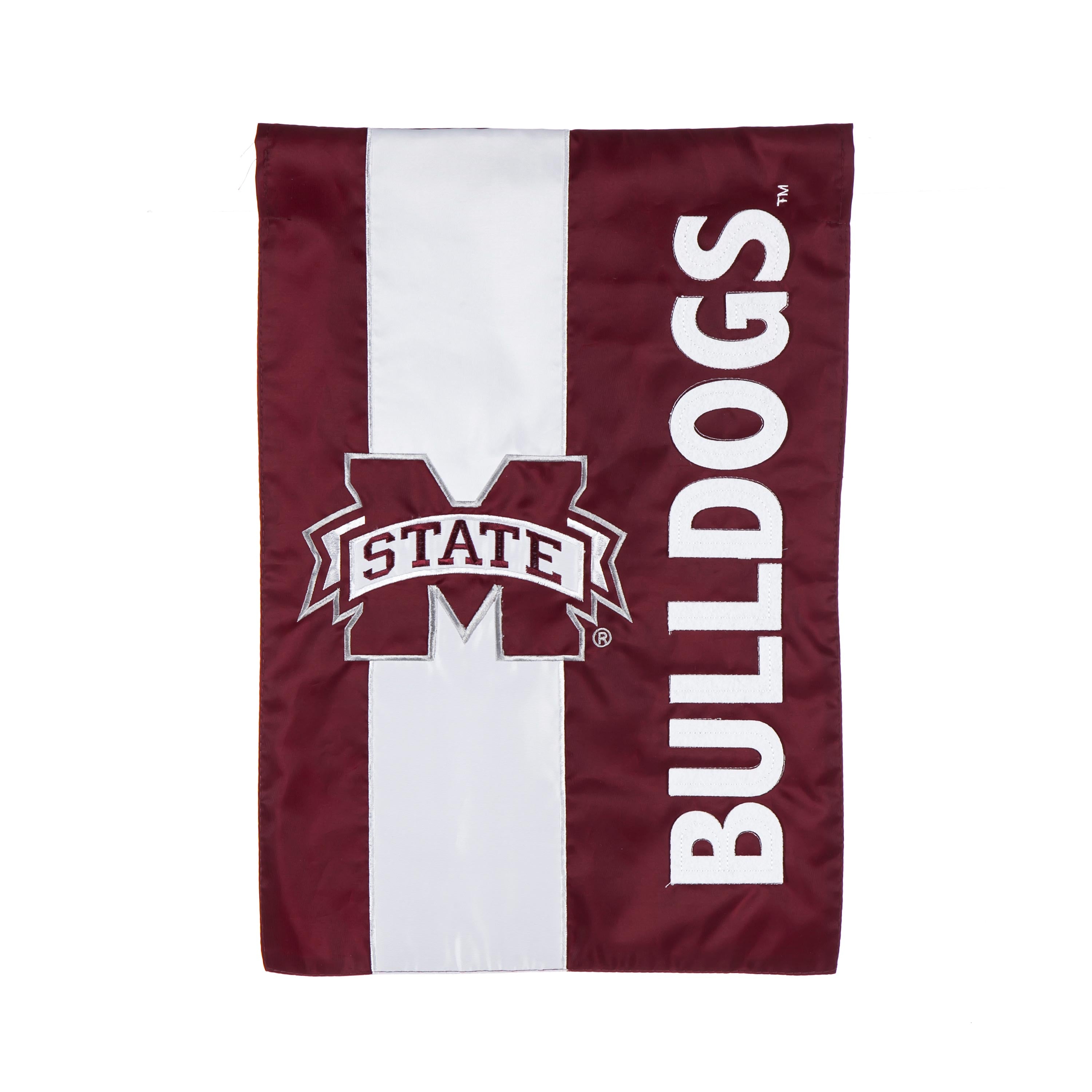 Mississippi State University Embellished Garden Flag