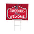 Arizona Diamondbacks Coroplast Yard Sign, "Fans Welcome"