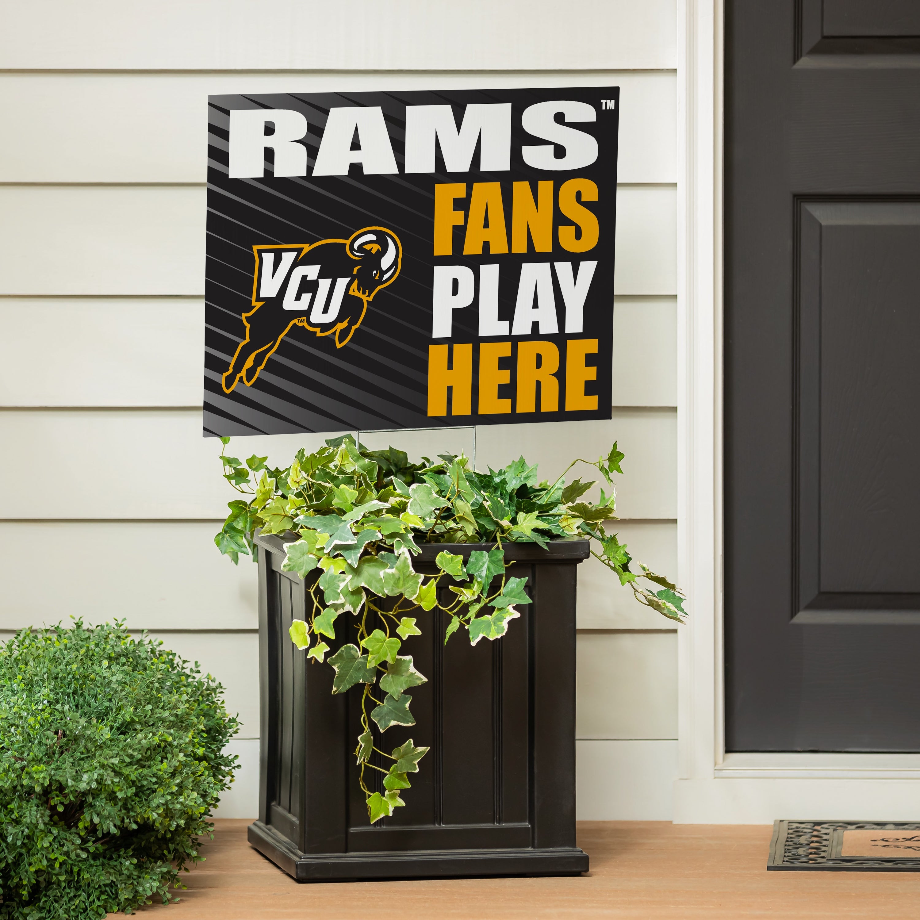 Virginia Commonwealth University Coroplast Yard Sign "Fans Play Here"
