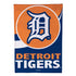 Detroit Tigers Burlap House Flag