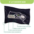 Seattle Seahawks Single Sided Estate Flag with 2 Grommets, 3'x5'