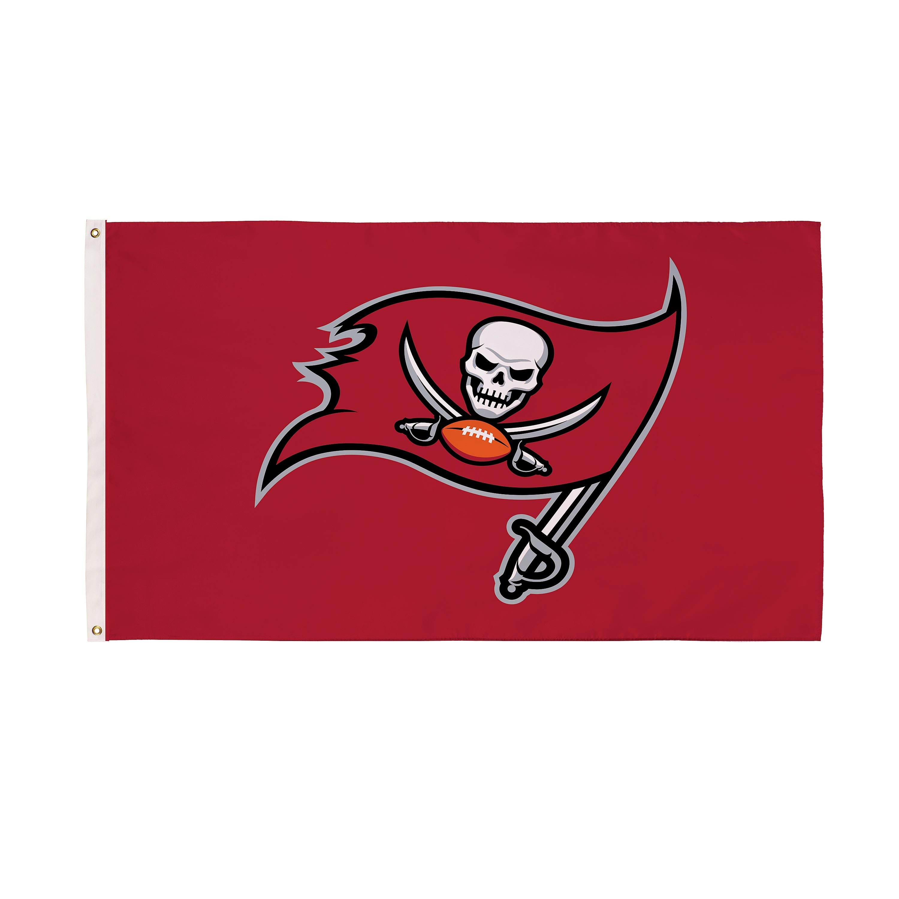 3'x5' Single Sided Flag w/ 2 Grommets, Tampa Bay Buccaneers