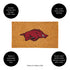 Coir Mat, 16"x28", University of Arkansas