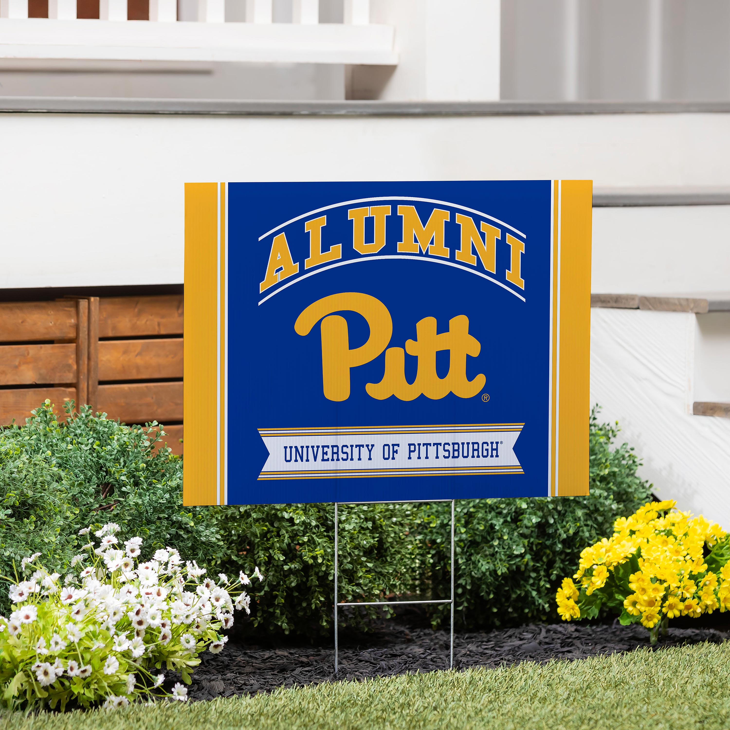 University of Pittsburgh Coroplast Yard Sign Alumni
